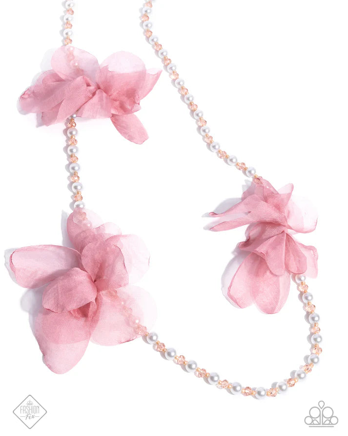 Darling Dimension - Pink - Fashion Fix Necklace