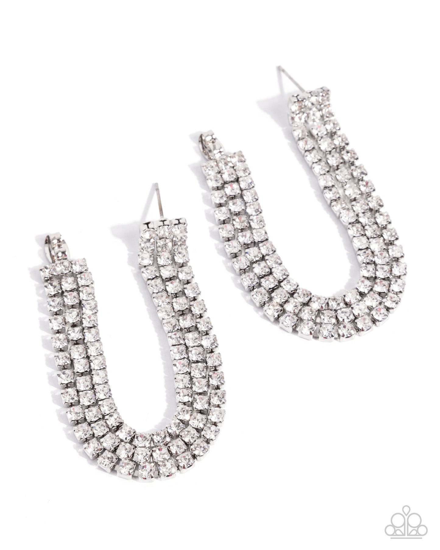 Delicate Daydream - White Earrings - LOP