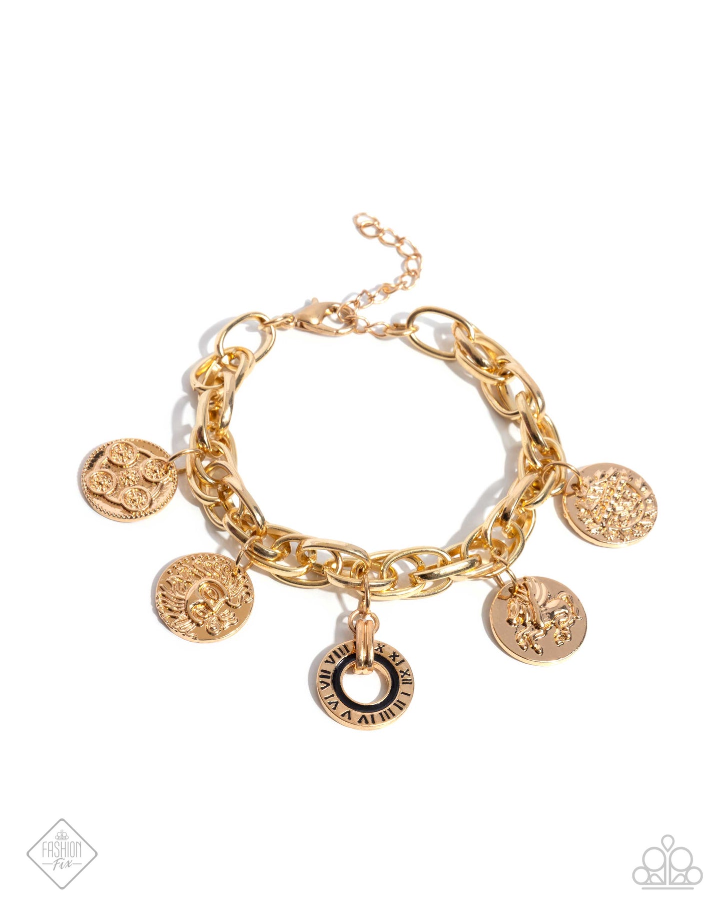 Delightful Declaration Gold Bracelet