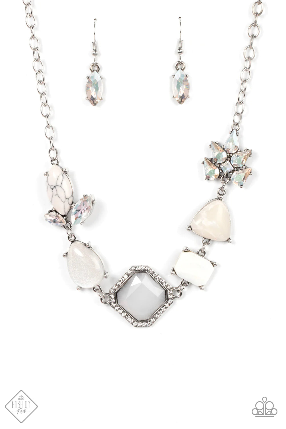 Eco Enchantment White Necklace