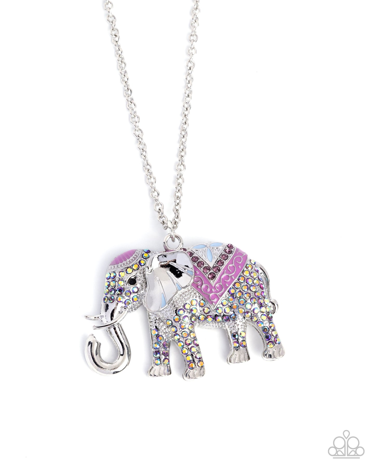 Educated Elephant - Purple Necklace