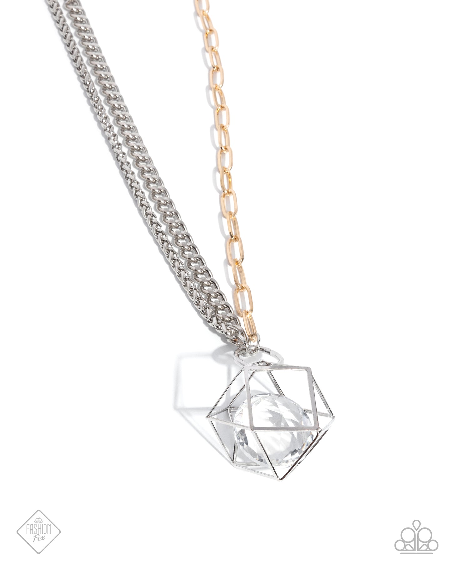 Enclosed Edge Necklace - Fashion Fix