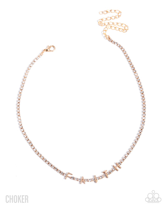 Favorable Faith - Choker Necklace