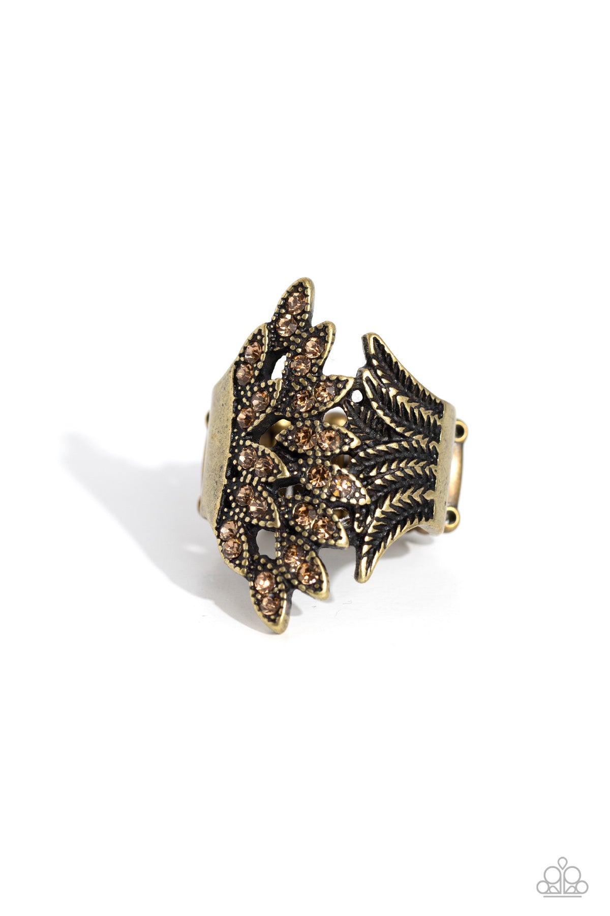 Fearlessly Feathered Brass - Ring