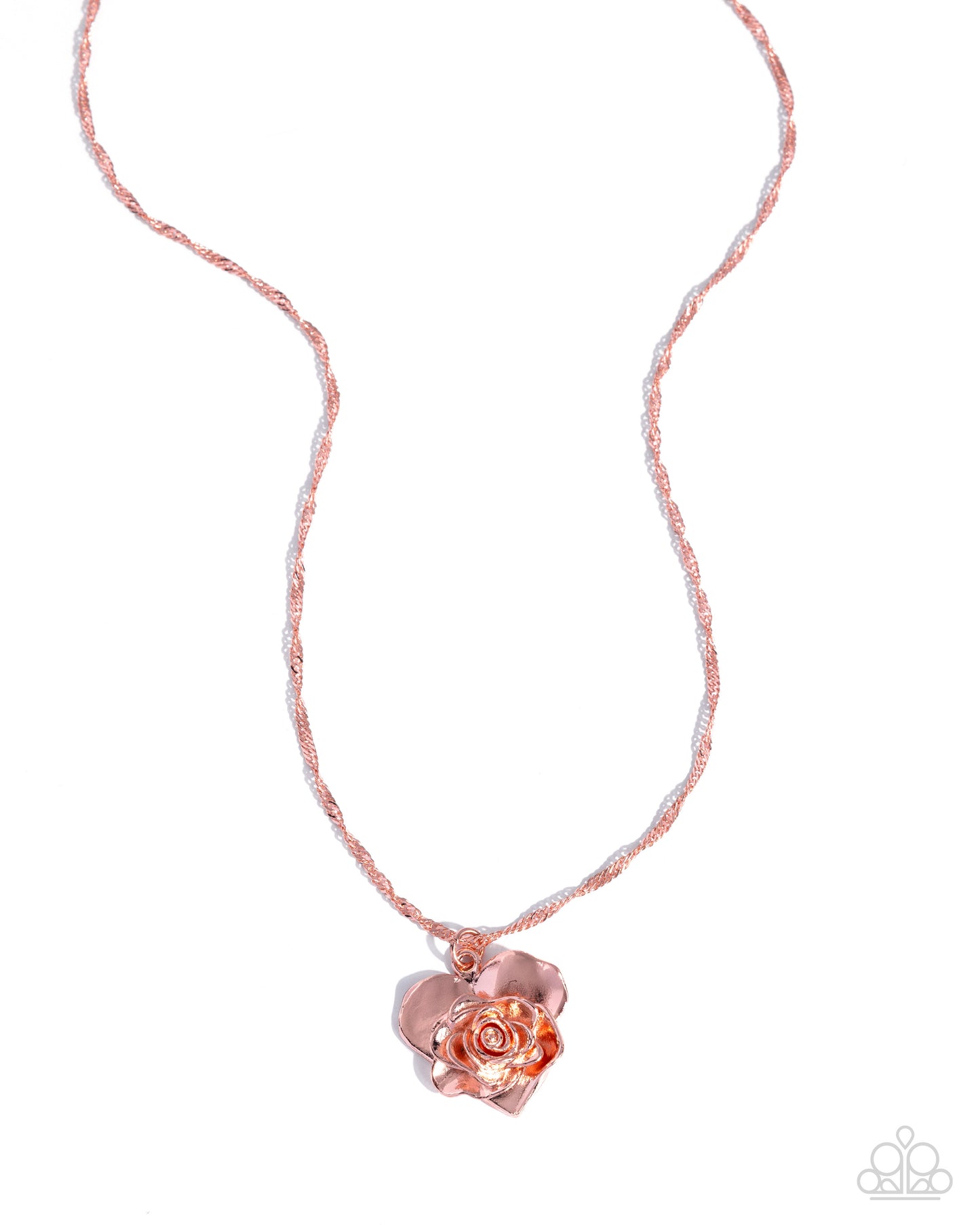 Fervent Flowers - Copper Necklace