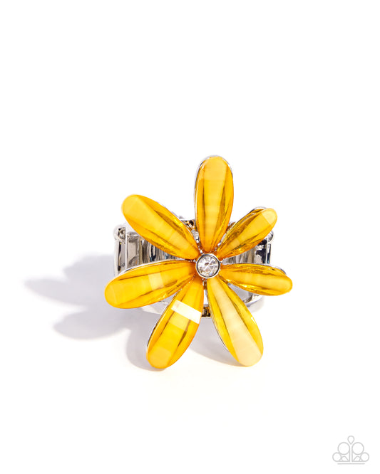 Floral Feasibility Yellow Ring