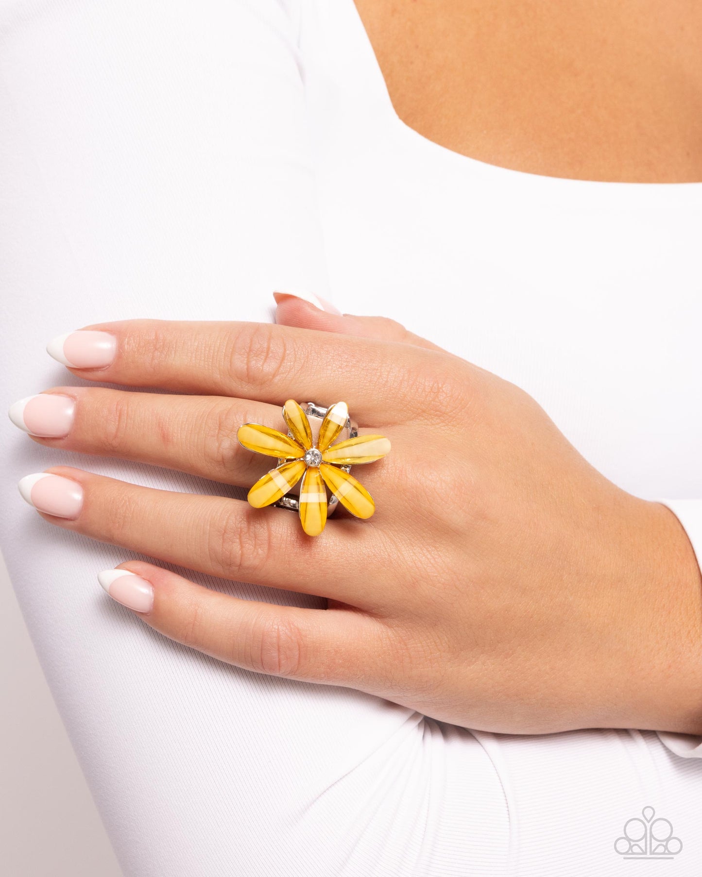 Floral Feasibility Yellow Ring