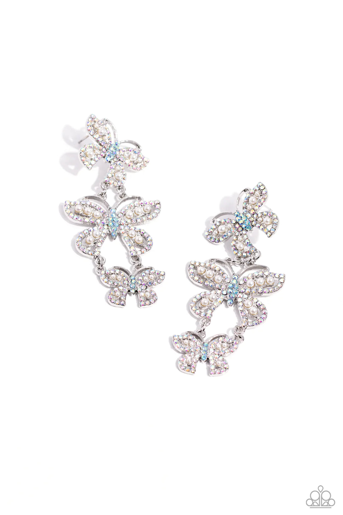 Fluttering Finale Multi Post Earring