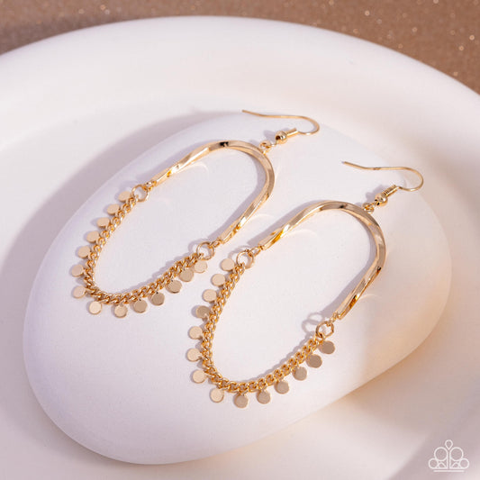 Forever Fringe Gold Earrings
