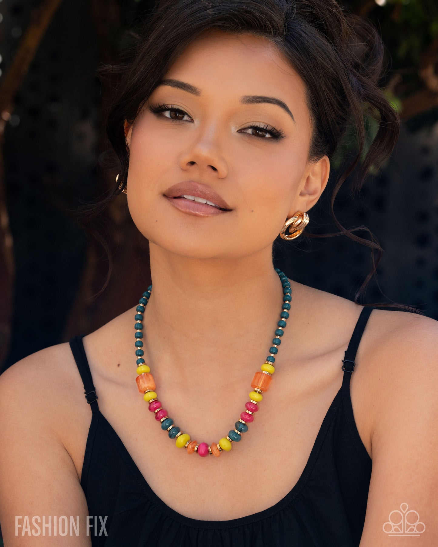 Glimpses of Malibu - Earrings and Necklace July Fashion Fix Set
