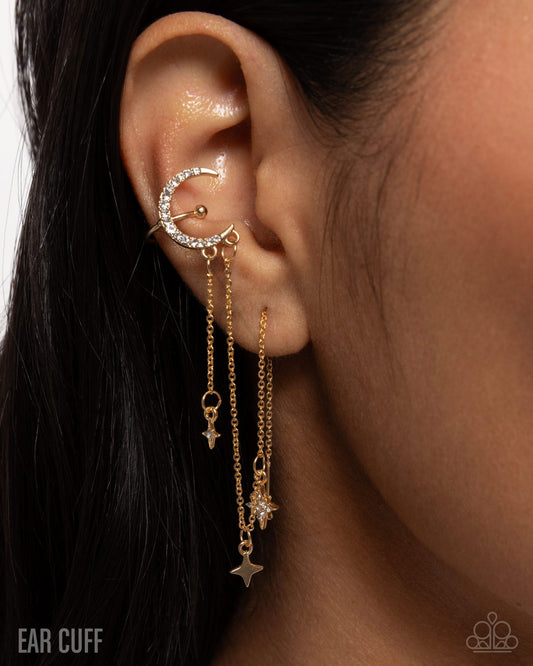 Heaven Struck Gold Earrings