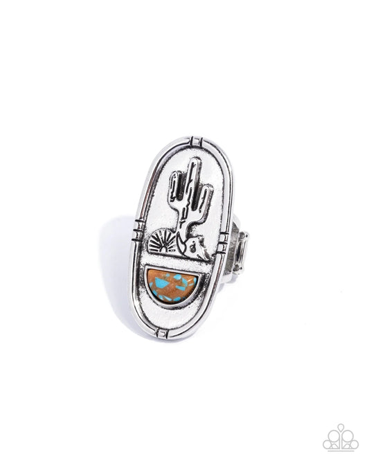 Southwestern Sketch Brown Ring