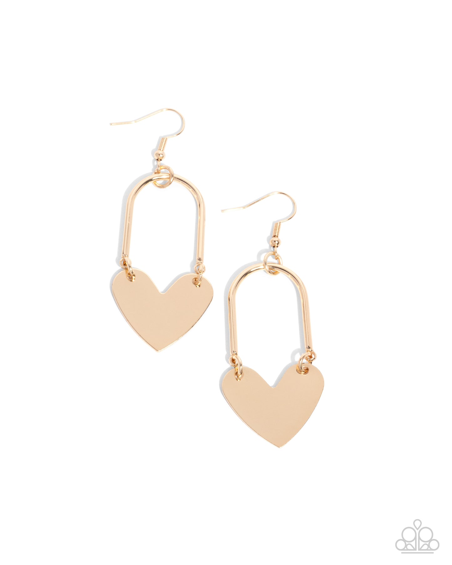 Lady Locket - Gold Earrings