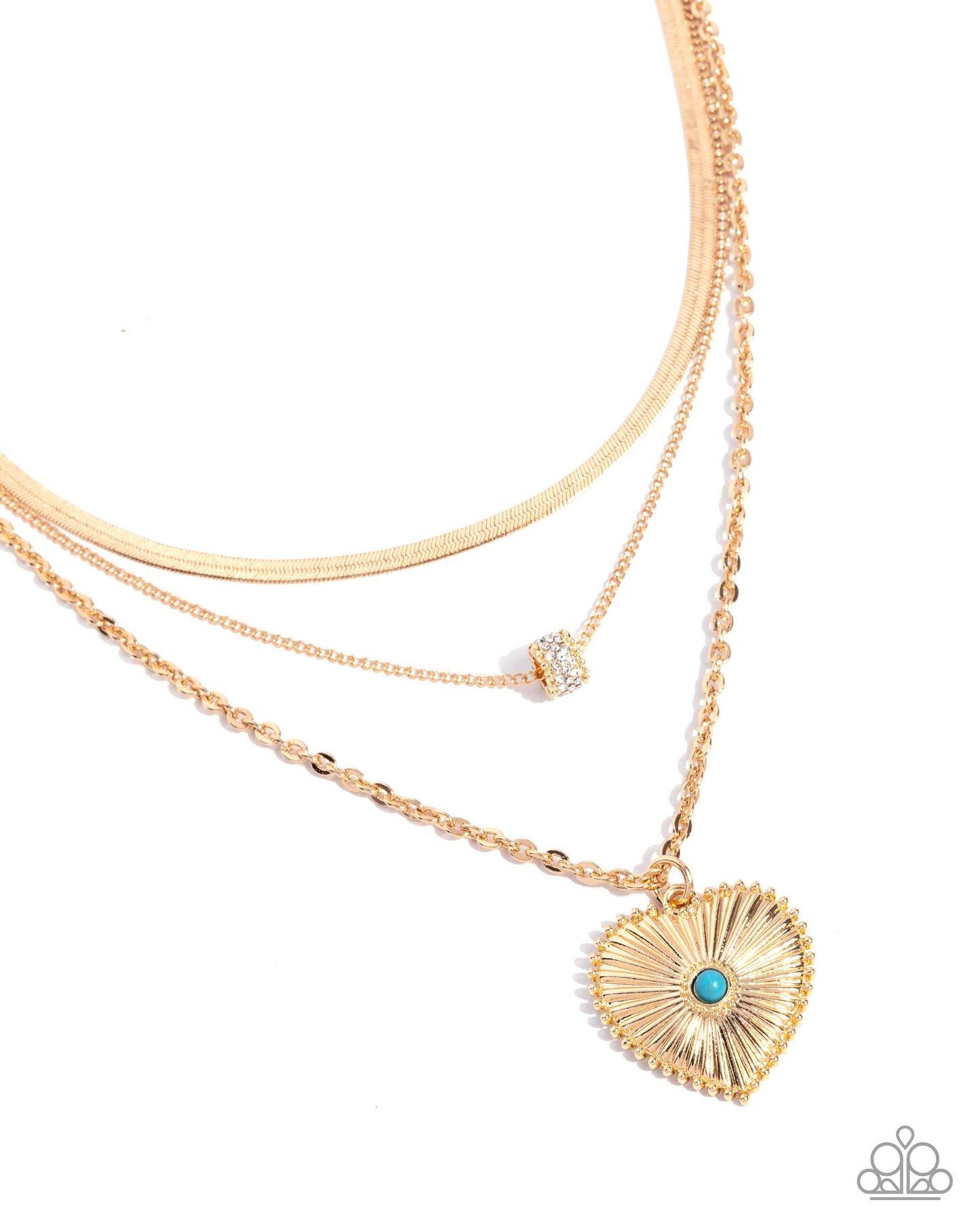 Love Letter Layers - Gold Necklace