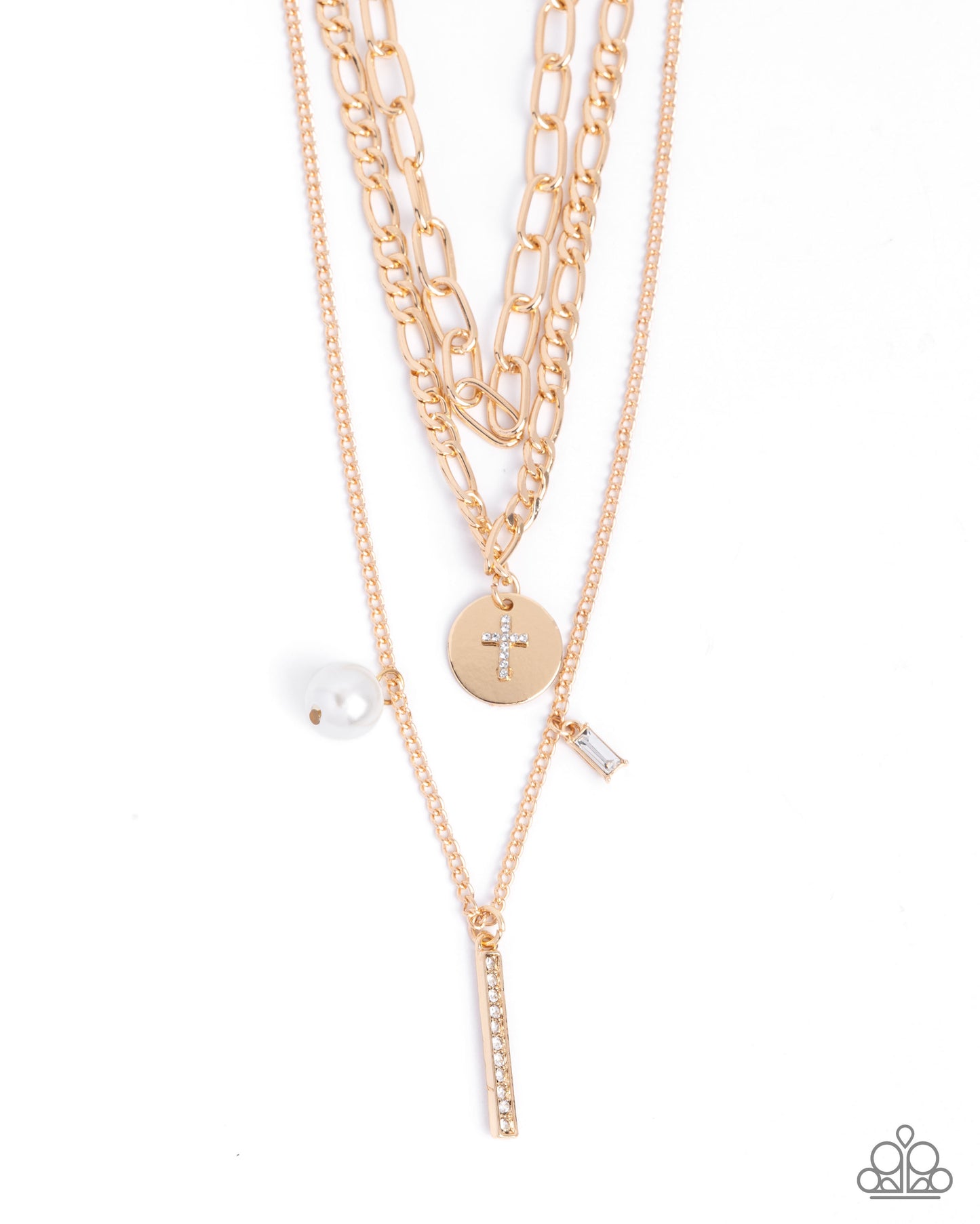 Luminous Layers - Gold Necklace