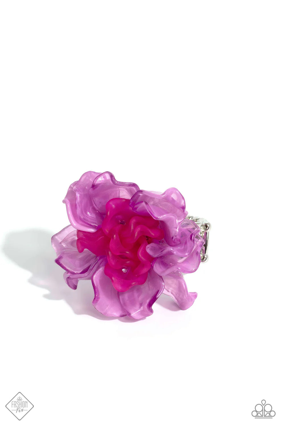 Lush Lotus Pink Ring - Fashion Fix