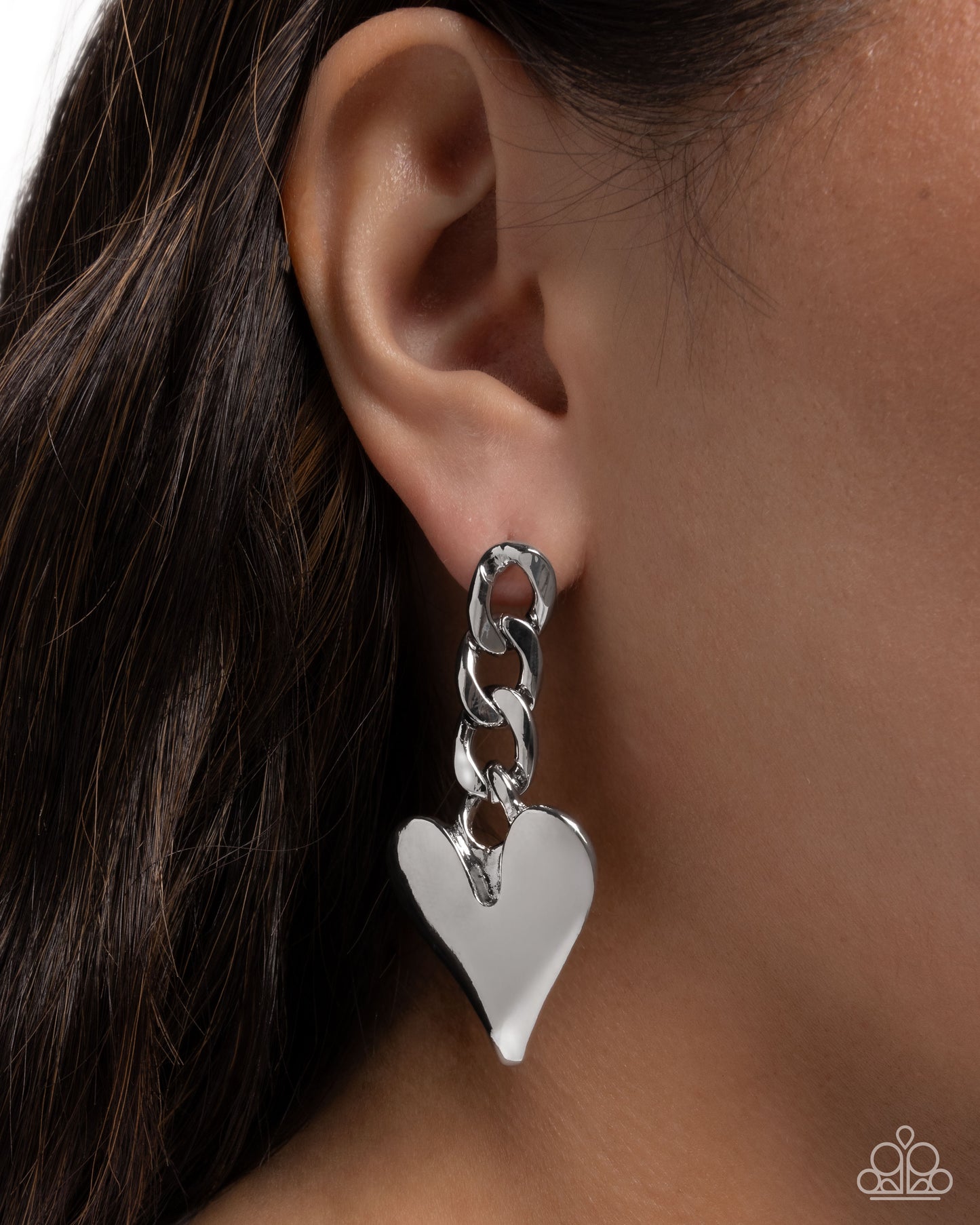 Mechanic Match Silver Earrings