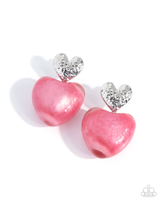 Mesmerizing Melody Pink Earrings
