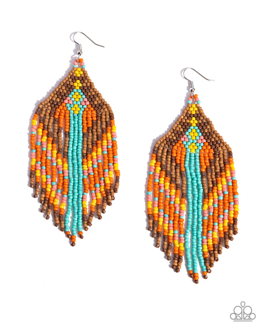 Paramount Pattern Multi Earrings
