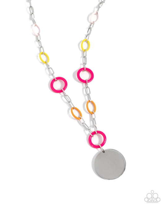 Popularity Contest Pink Necklace