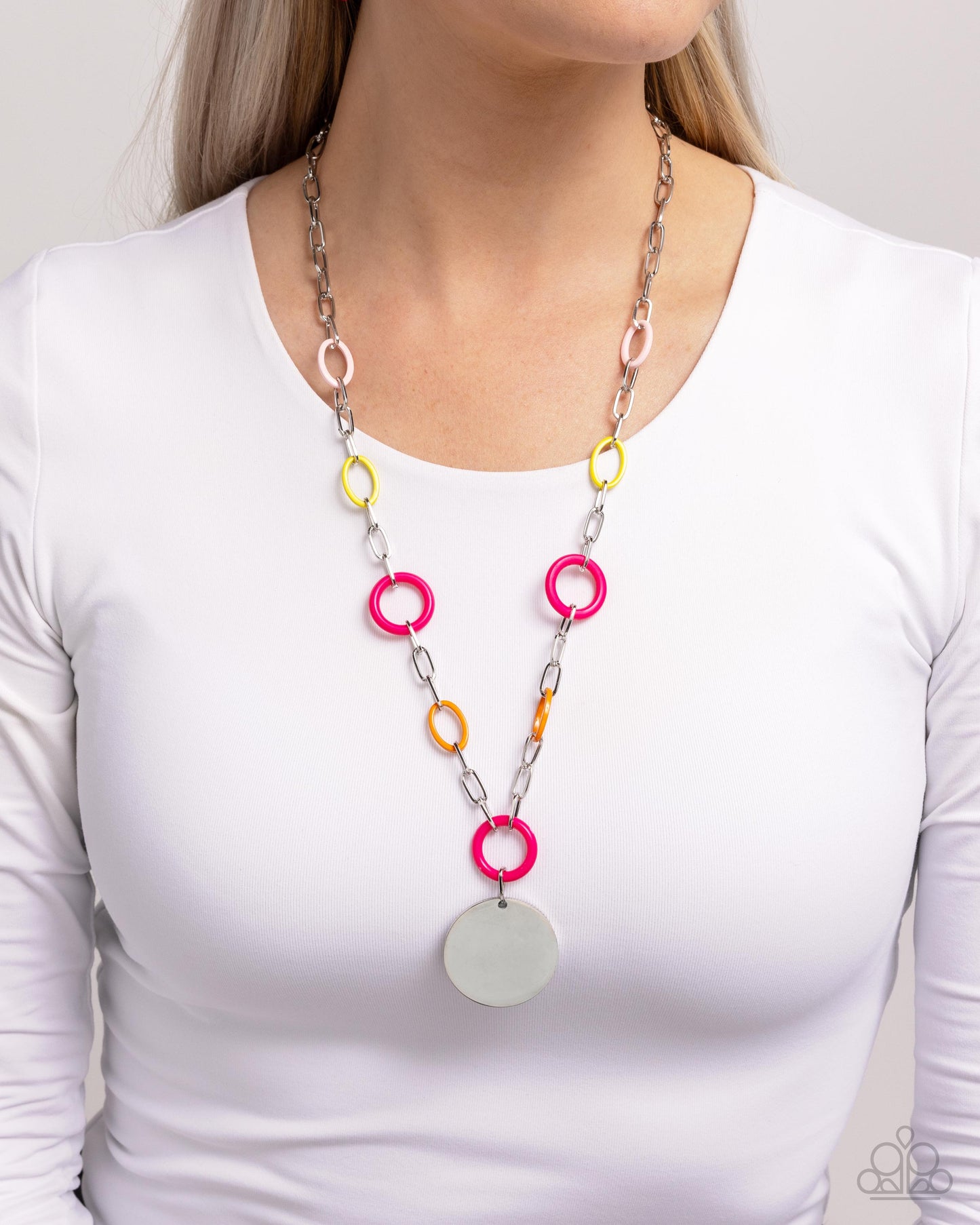 Popularity Contest Pink Necklace