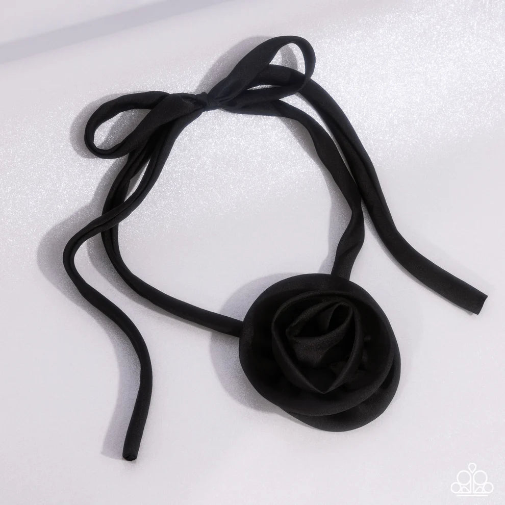 Rossette Royality Black Necklace - LOP