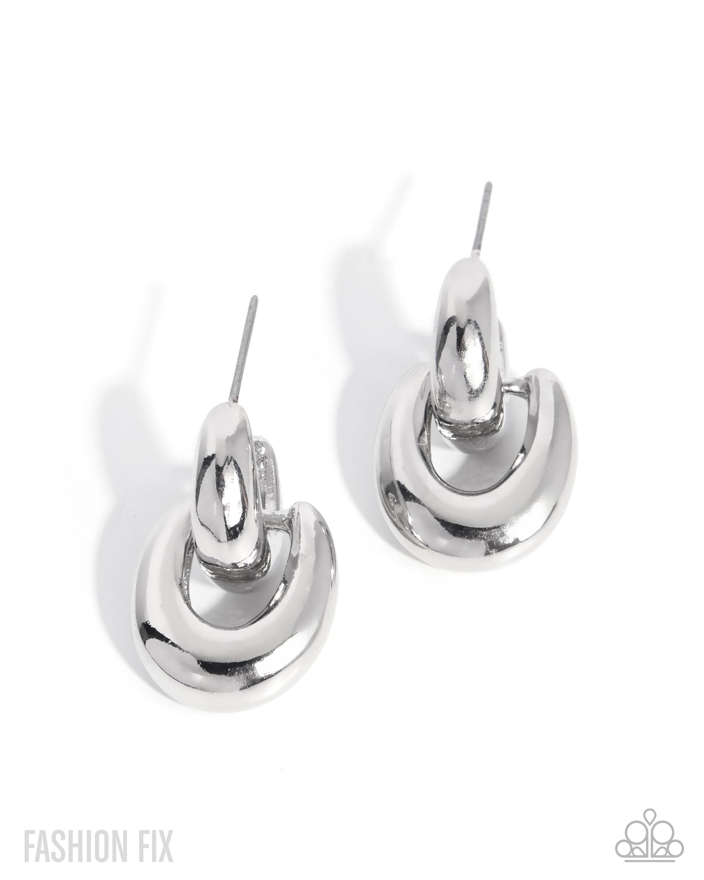 Scheduled Study - Silver Earrings - Fashion Fix July