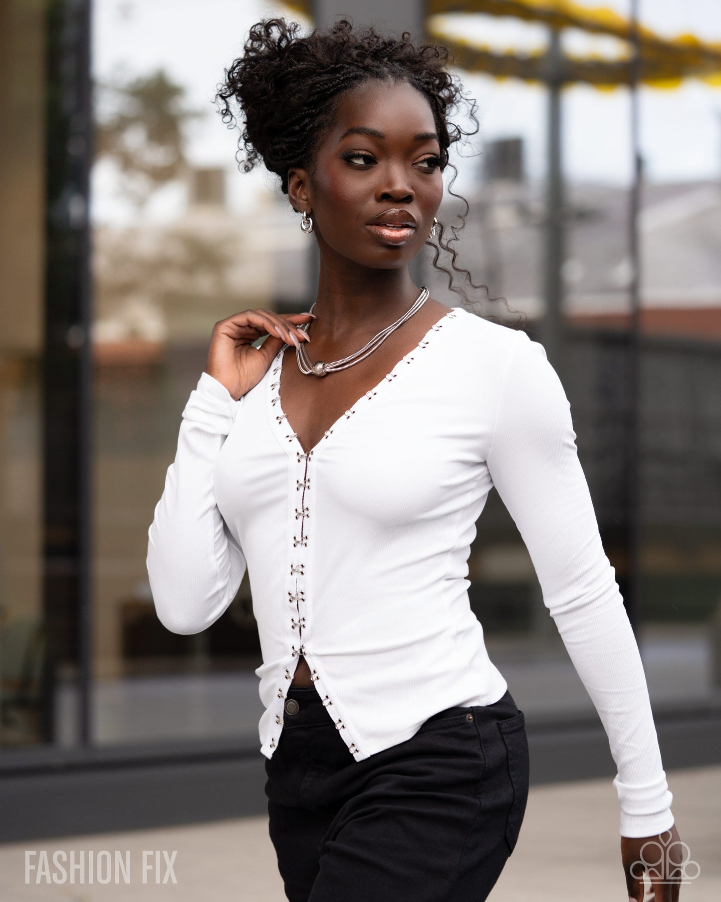 Scheduled Study - Silver Earrings - Fashion Fix July