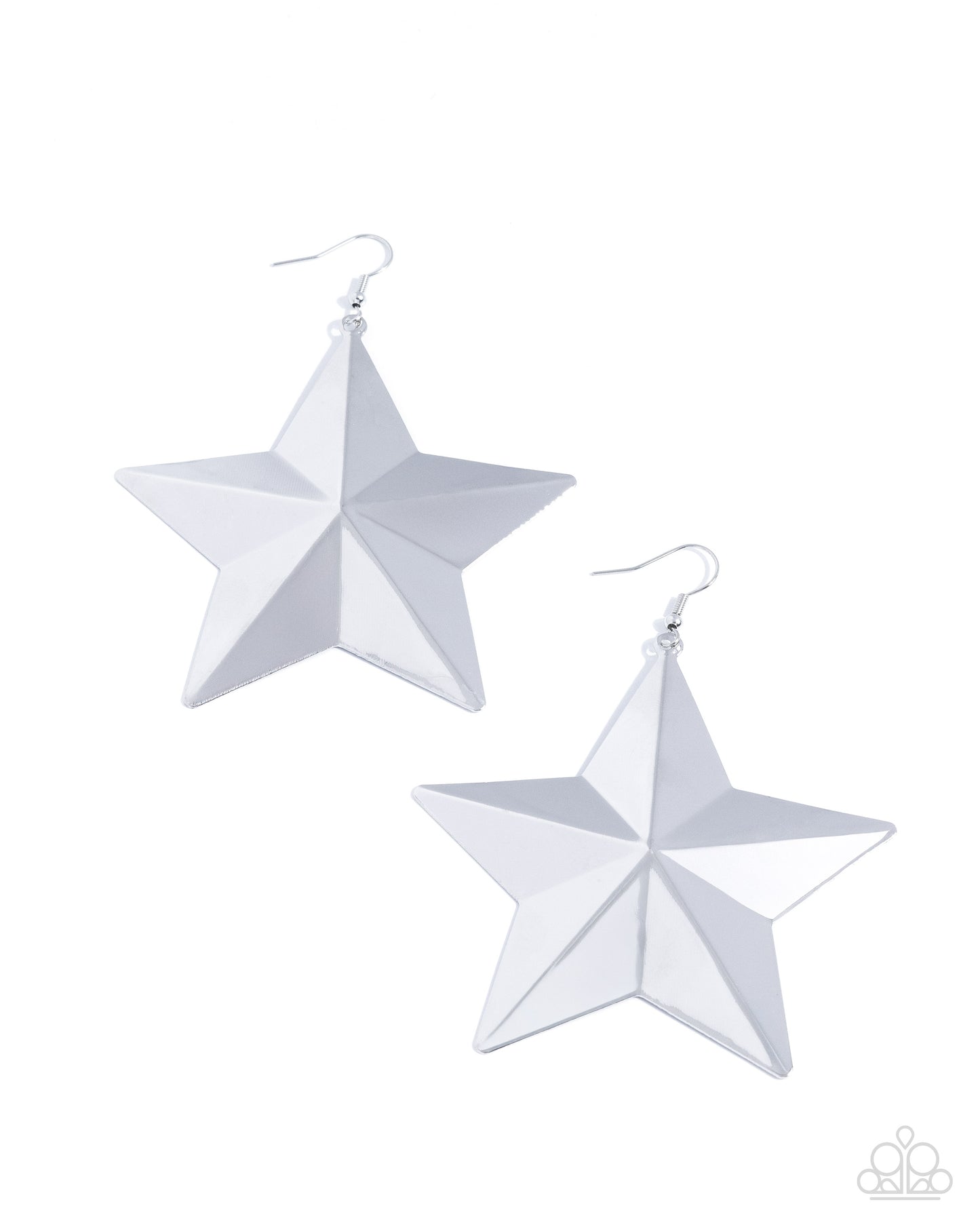 Seize the Superstars Silver Earrings
