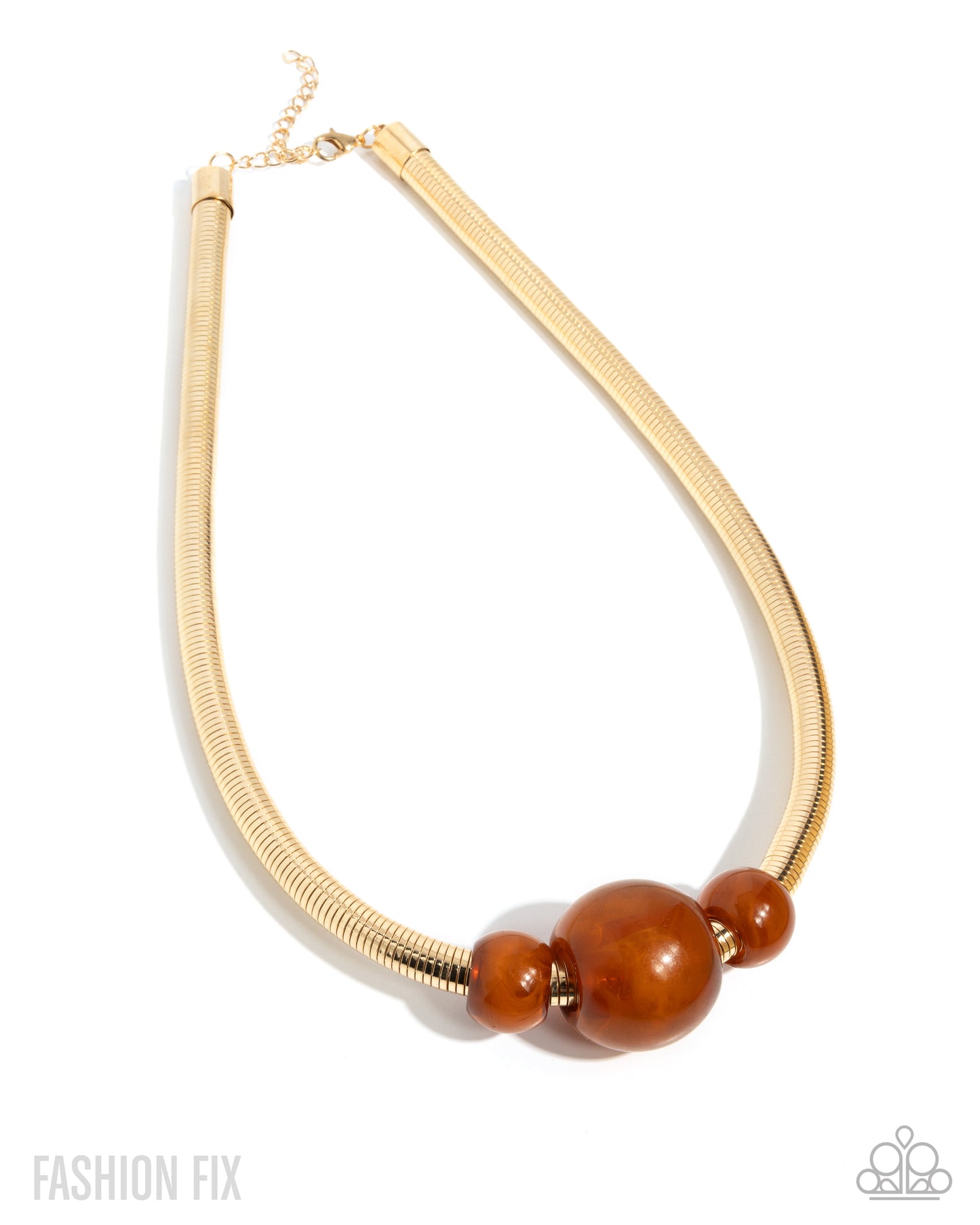 Sleek Shift Gold Necklace - Fashion Fix