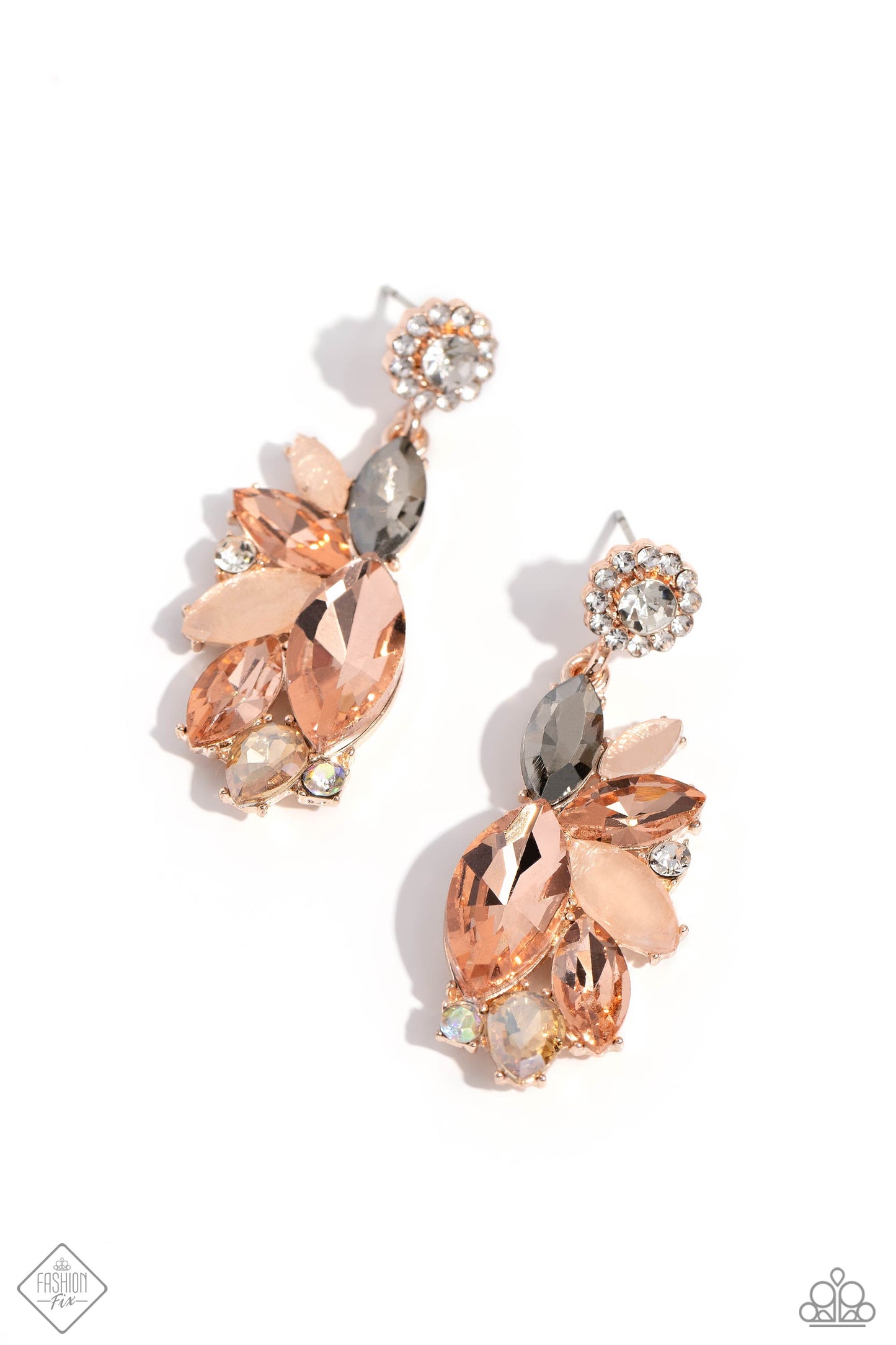 Soft Sashay - Gold Earrings