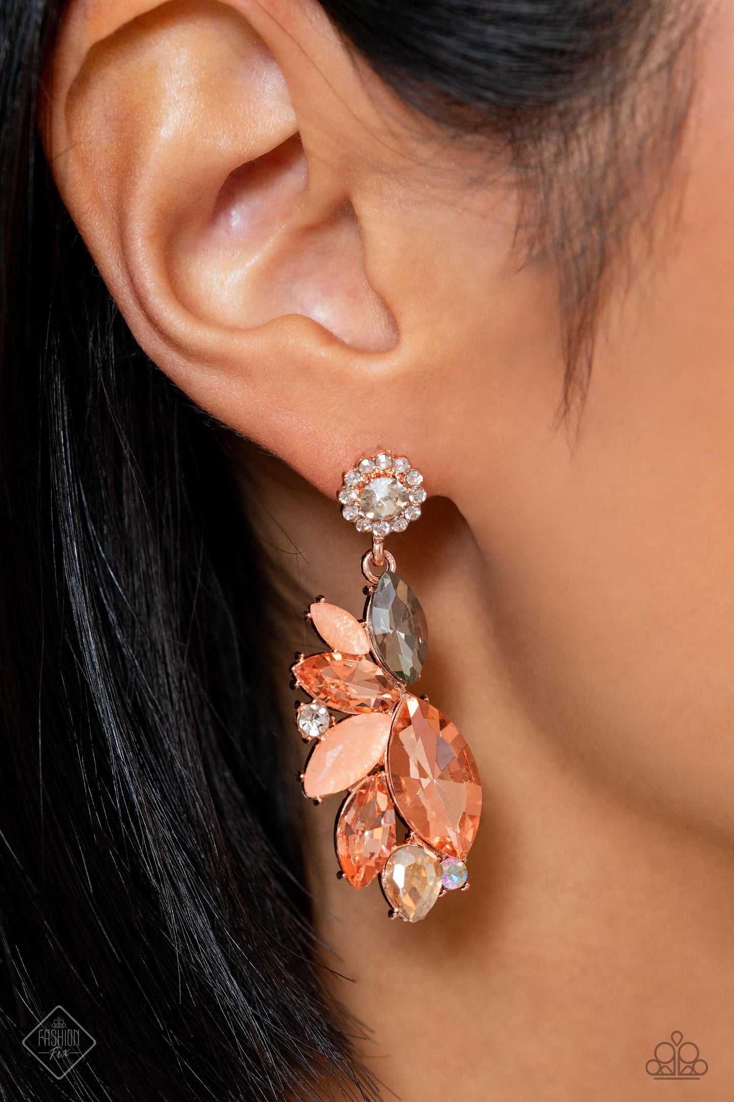 Soft Sashay - Gold Earrings