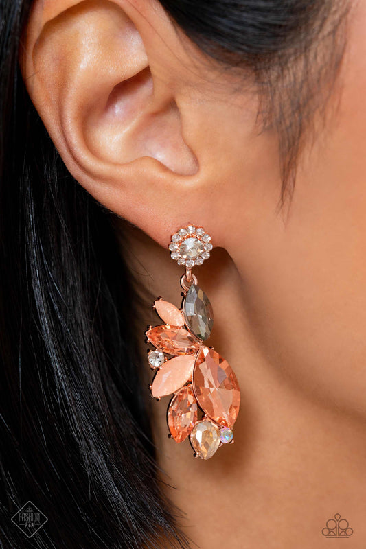Soft Sashay - Gold Earrings