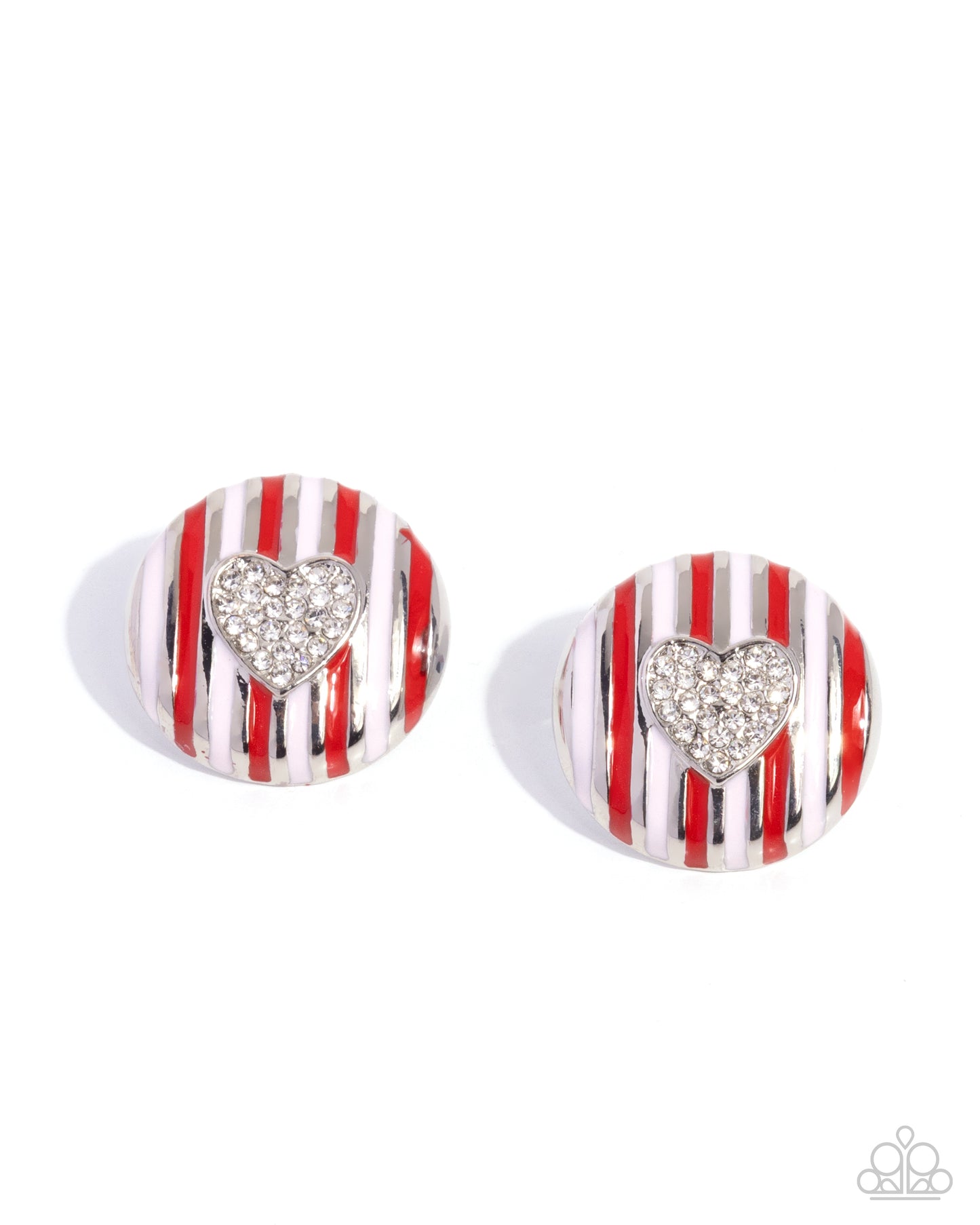 Striped Surprise - Earring & Ring Combo Set