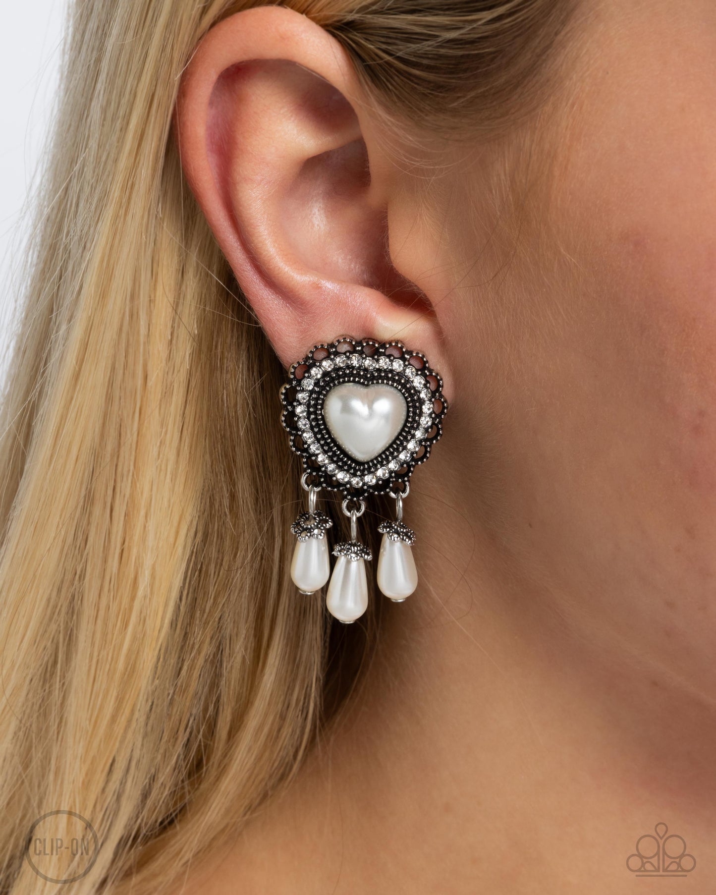 Sumptuous Story - Clip On Earrings