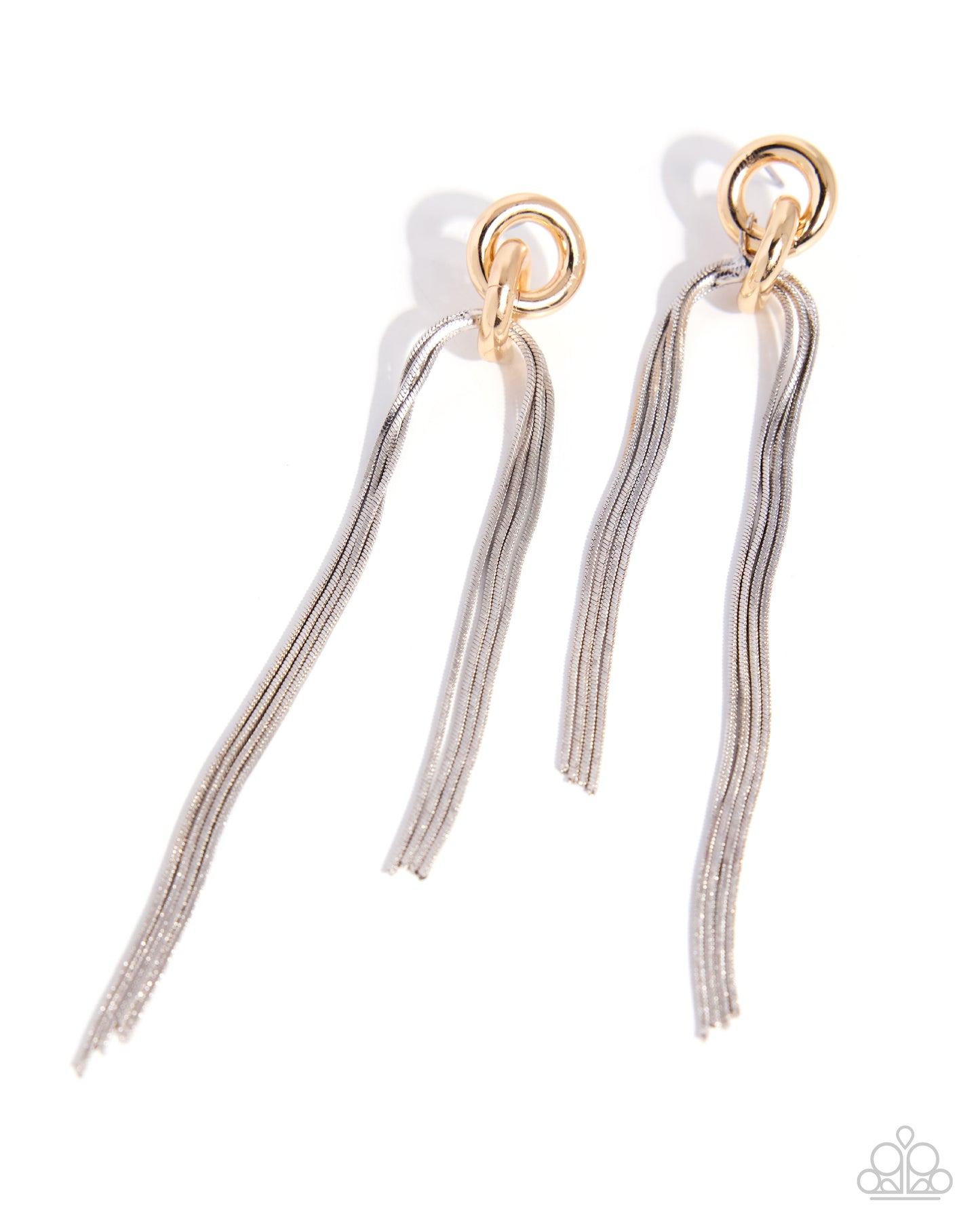 Tapered Technician - Gold & Silver Earrings