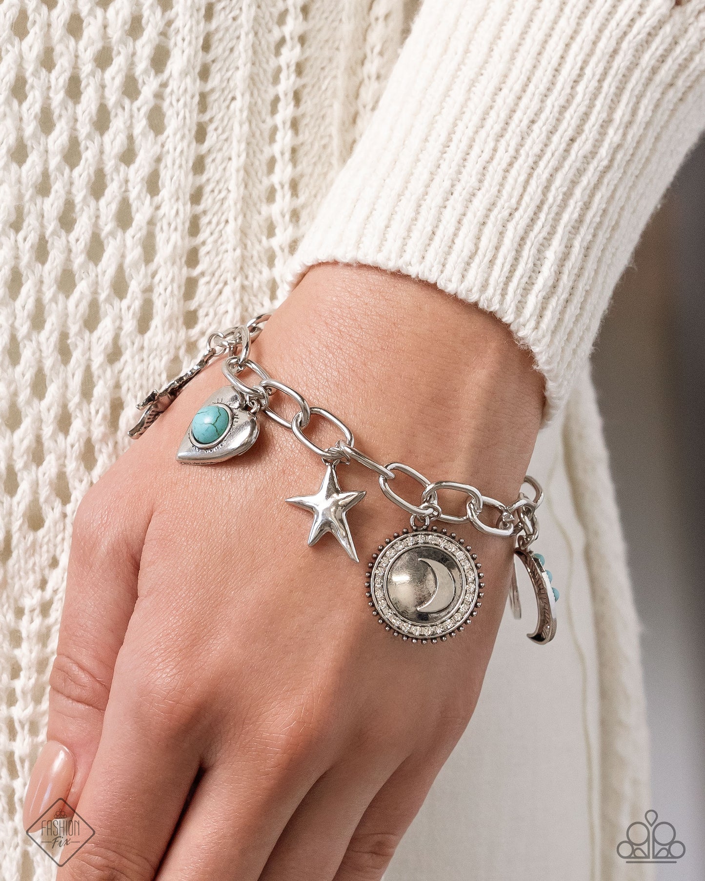 Technical Token Blue Bracelet - Fashion Fix