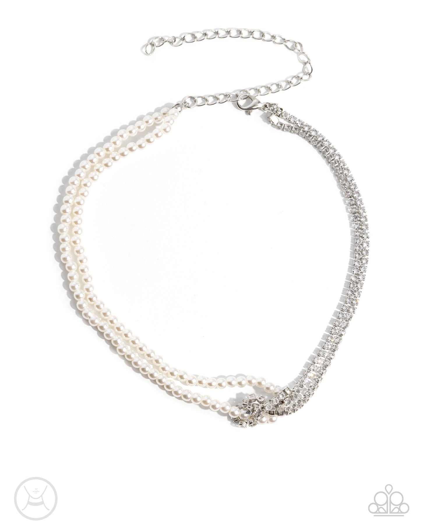 Twisted Twin White - Choker