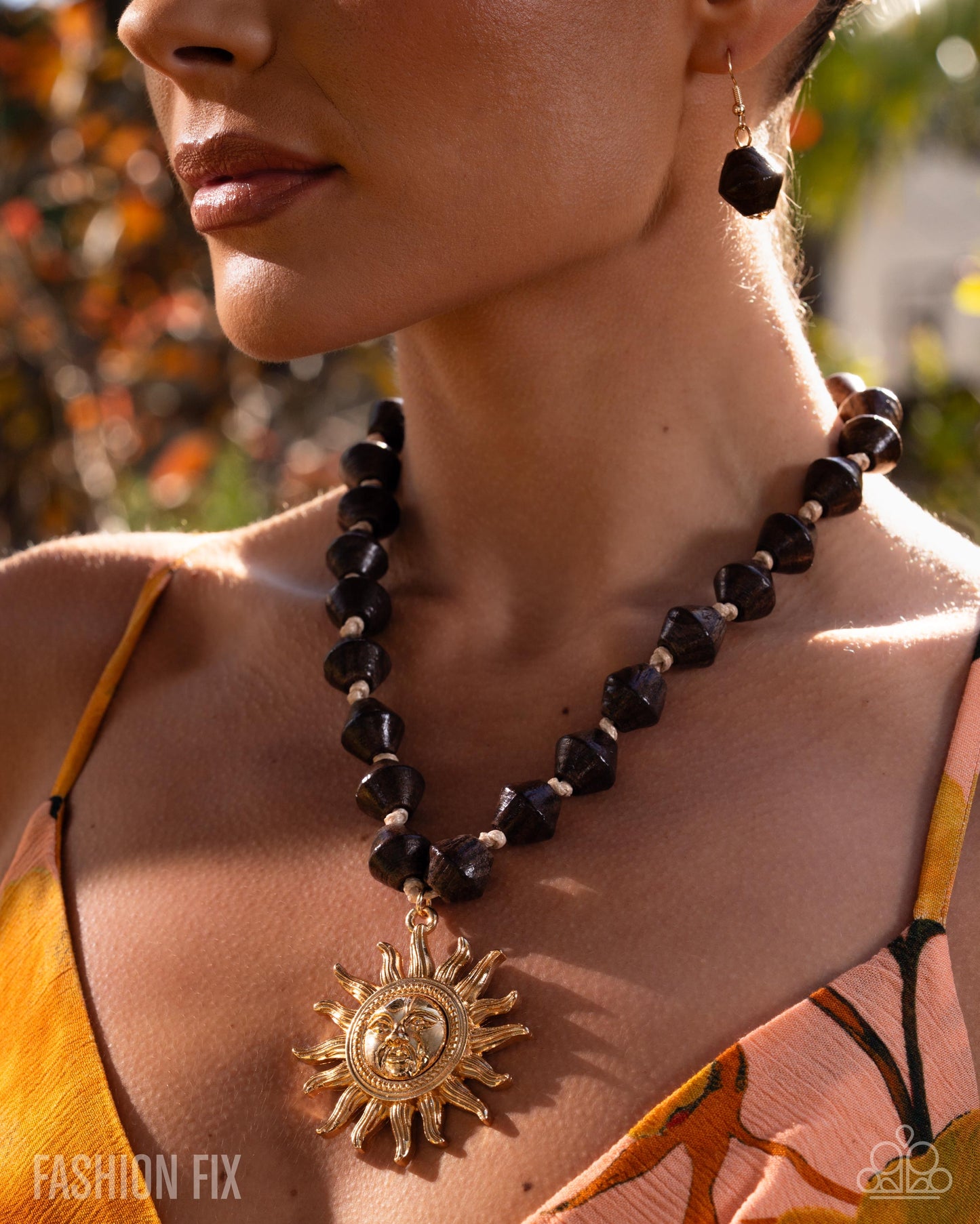 Sunset Sightings - Necklace and Bracelet Fashion Fix Set