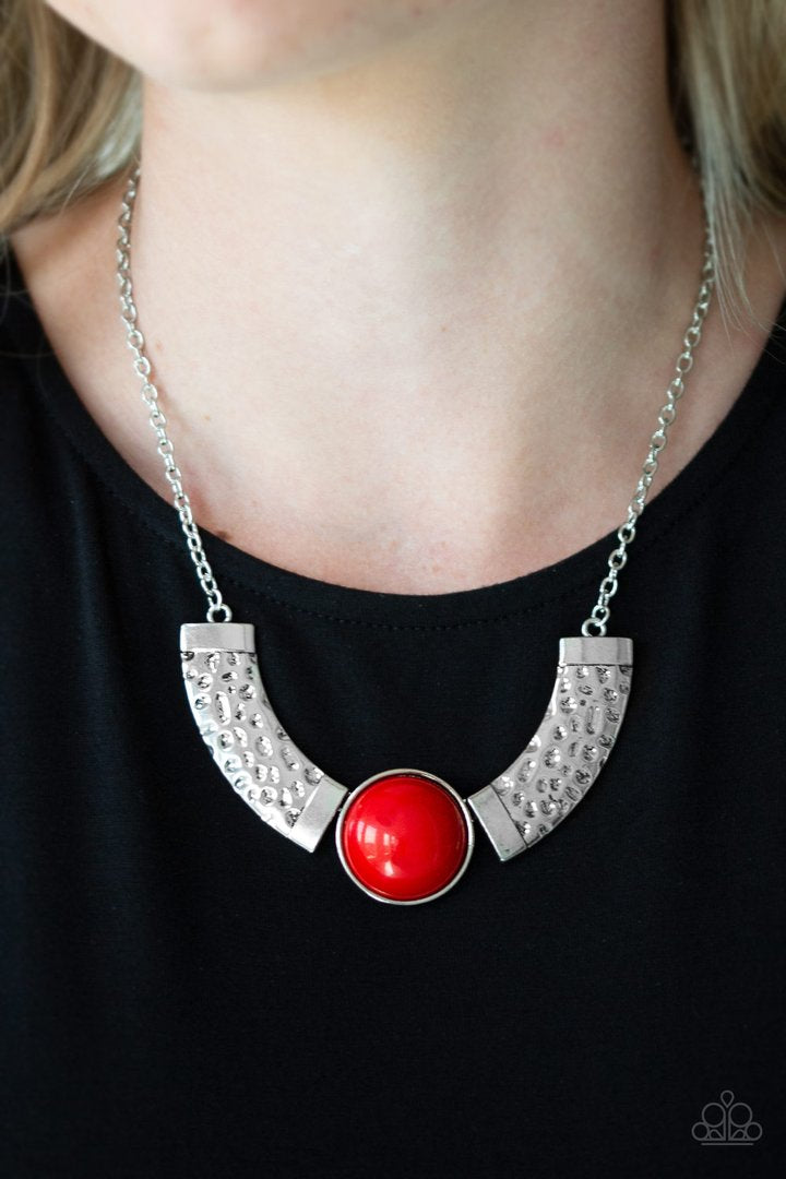 EGYPTIAN SPELL - RED Necklace