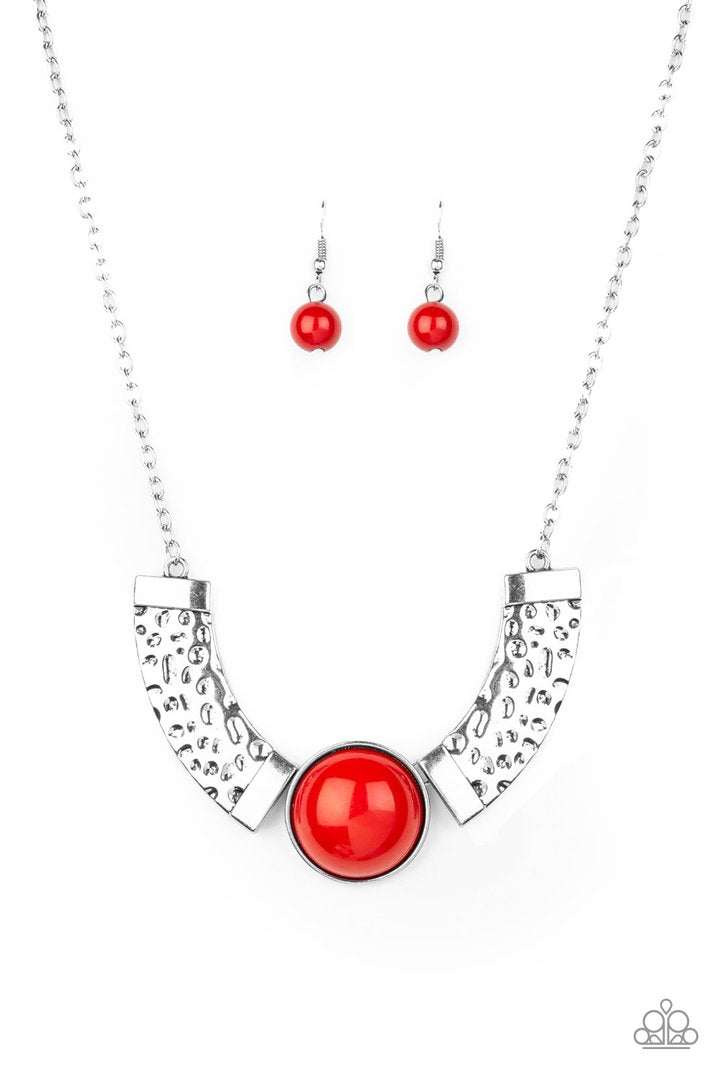 EGYPTIAN SPELL - RED Necklace