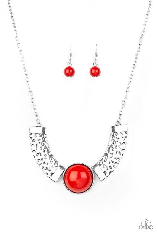 EGYPTIAN SPELL - RED Necklace