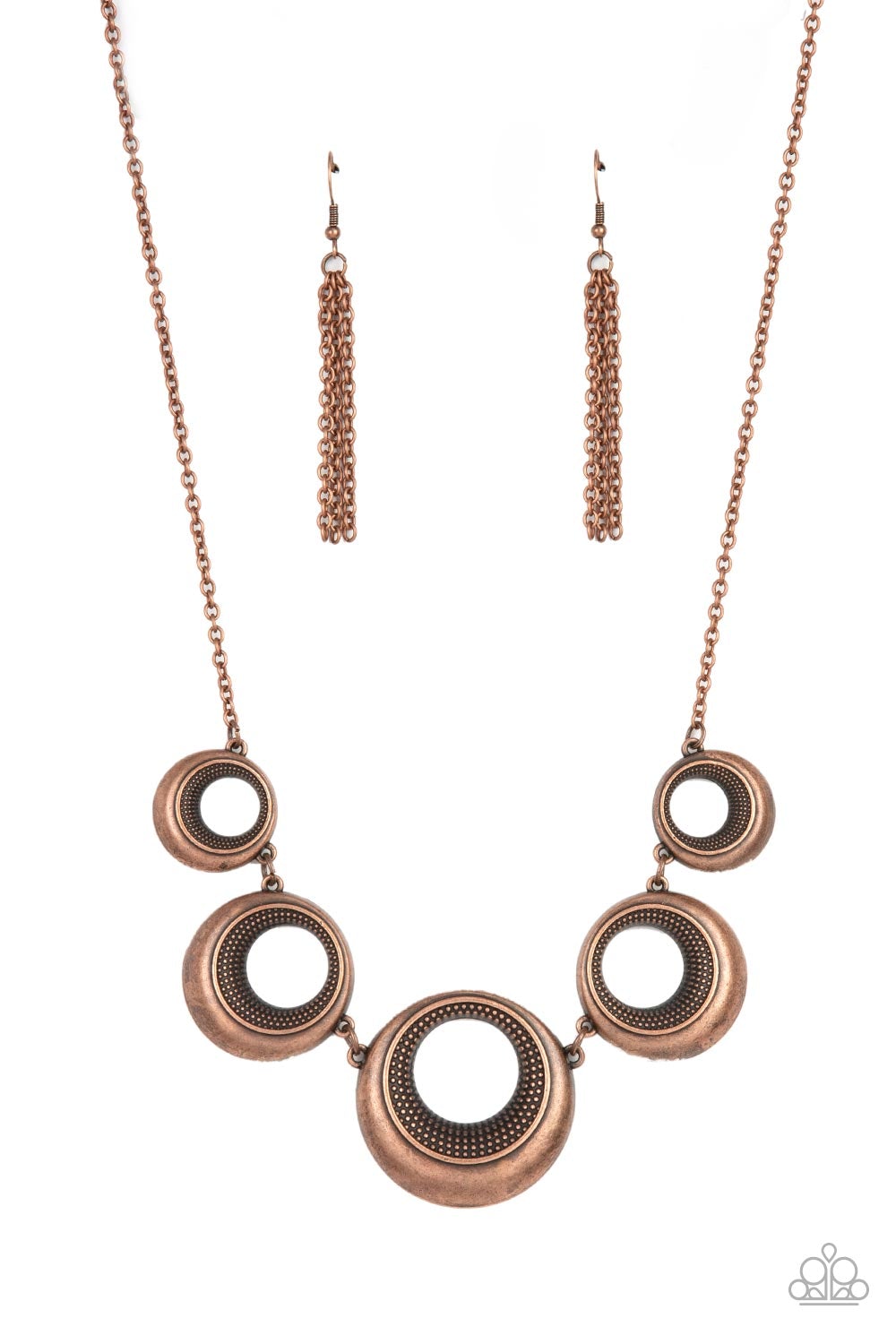 Solar Cycle Copper Necklace