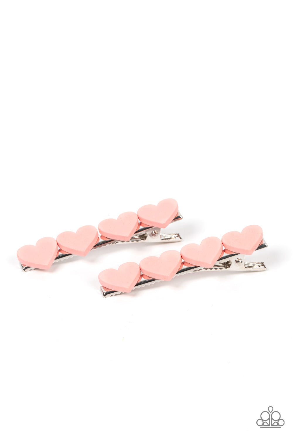 Sending You Love - Pink hair clip