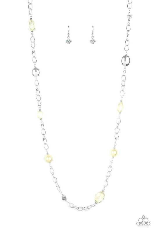 Only For Special Occasions Yellow Necklace